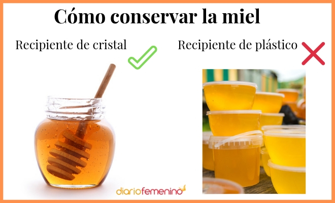 La forma más apropiada de conservar y almacenar la miel